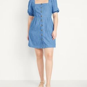 Old Navy Blue Denim Mini Dress